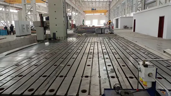 High-Strength Cast Iron Clamping Plate, T-Slot Platform, Long Service Life